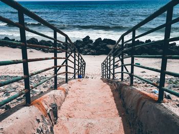 Scenic view of sea shore