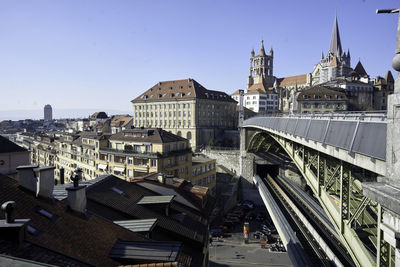 Buildings in city