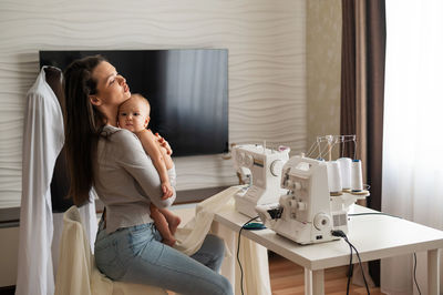 Mother and daughter