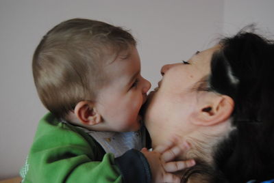 Portrait of cute baby boy