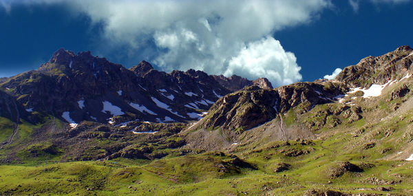 Panoramic view of landscape against sky