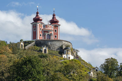 Traditional building against sky