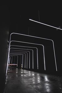 Illuminated corridor