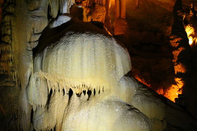 Close-up of cave