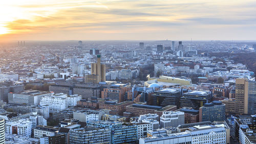 Aerial view of cityscape