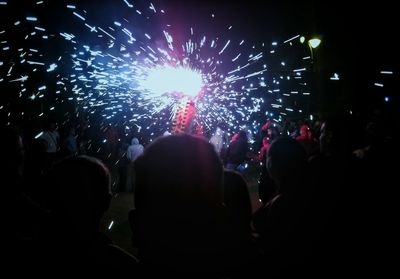 Crowd at music concert