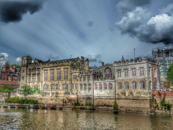 Buildings at waterfront