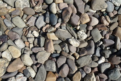 Full frame shot of stones