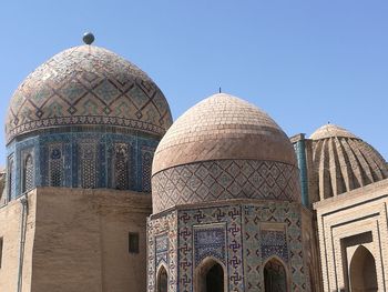 View of cathedral against clear sky