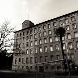 Low angle view of building against sky