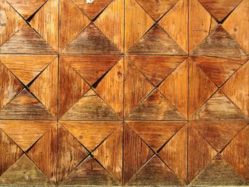 Full frame shot of wooden planks