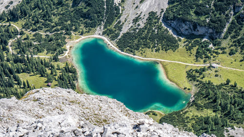 Seebensee from sonnenspitze