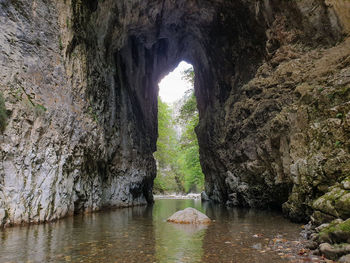 Scenic view of cave