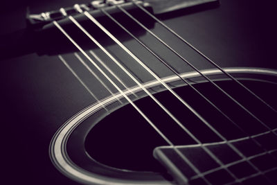 Close-up of guitar