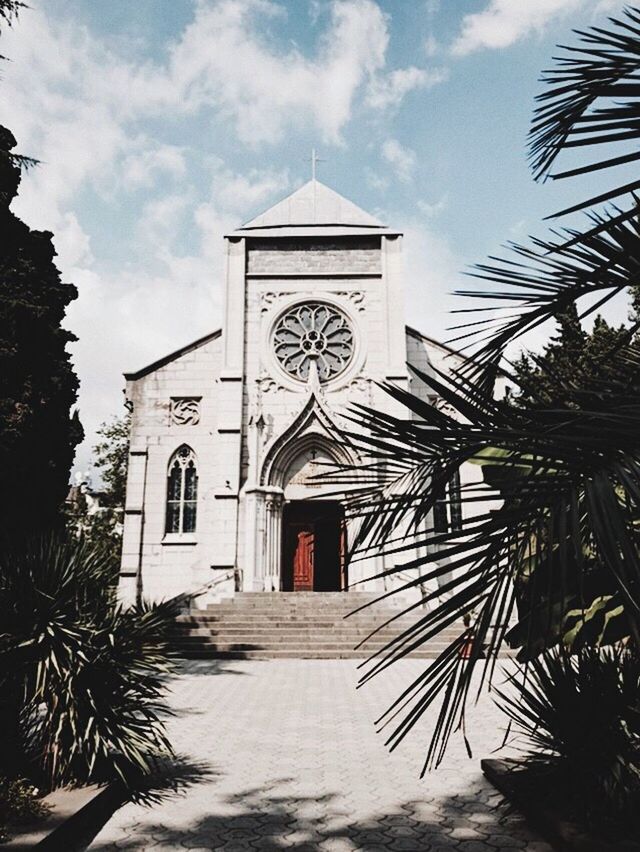 FACADE OF TEMPLE