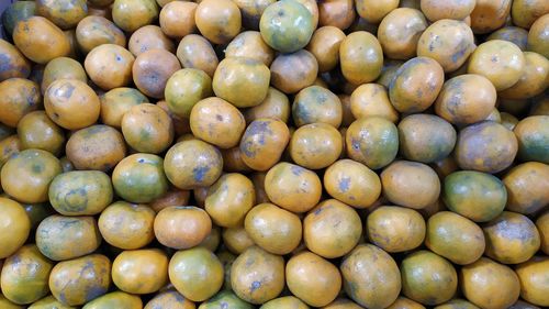 Full frame shot of blueberries
