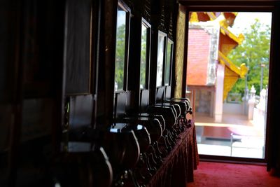 Interior of temple