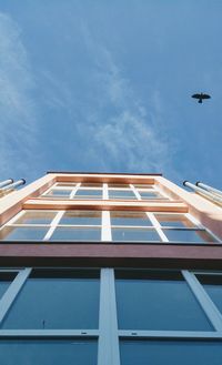 Low angle view of building against sky