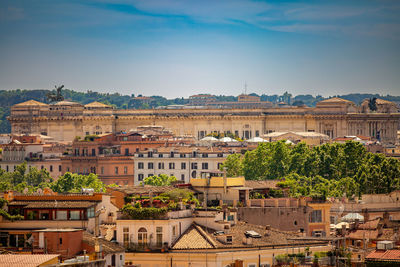 Buildings in city