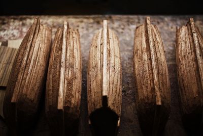 Close-up of wood