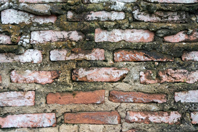 Full frame shot of brick wall