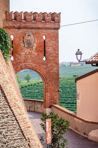 View of historical building