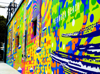 Graffiti on wall