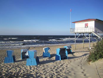 Scenic view of beach