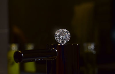Close-up of tea light