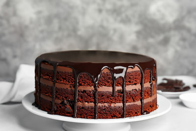 Close-up of cake