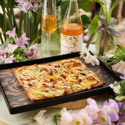 Close-up of food on table