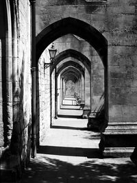 Corridor of building