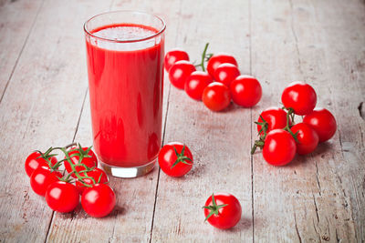 Close-up of drink on table