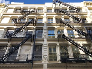 Low angle view of building in city