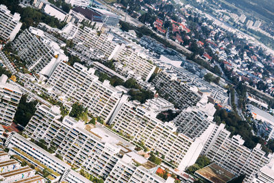 Aerial view of city