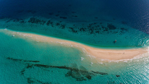 Sandbank, zanzibar island