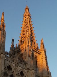 Low angle view of cathedral against sky
