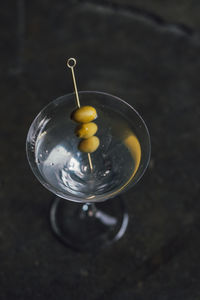 Close-up of drink on table