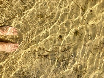 Full frame shot of rippled water