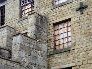 Low angle view of old building