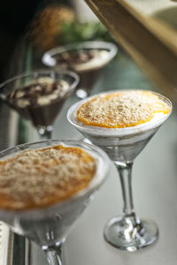 Close-up of drink on table