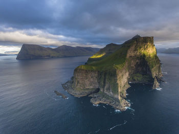 Scenic view of calm sea against sky