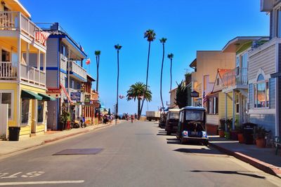 View of buildings along street