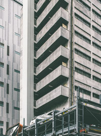 Low angle view of modern building