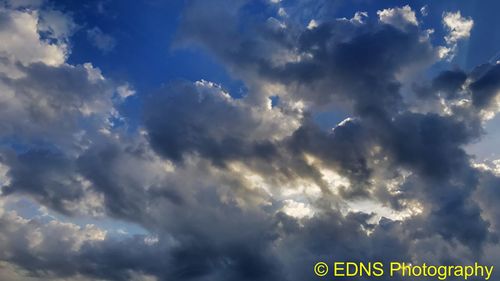 View of clouds in sky