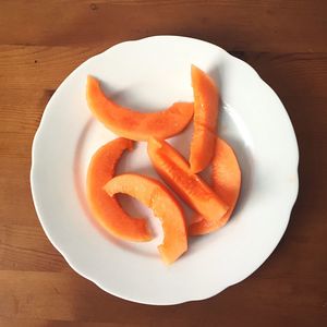 Close-up of food in plate