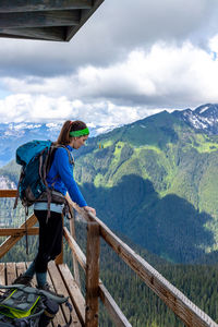 Hiking scenes in the beautiful north cascades.