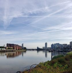 Buildings at waterfront