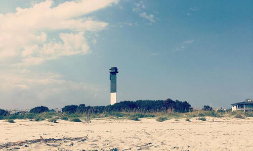 Lighthouse on beach