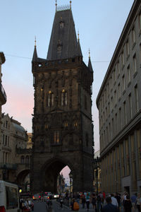 View of historical building against clear sky
